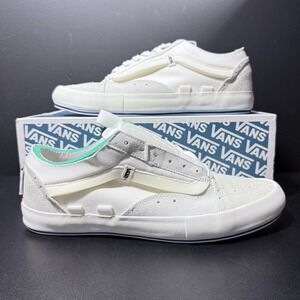 Vans Vault Old Skool Cap Lx Regrind Mens 13‎ Shoes Marshmallow White VN0A45K1VRW